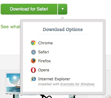 evernote web clipper download