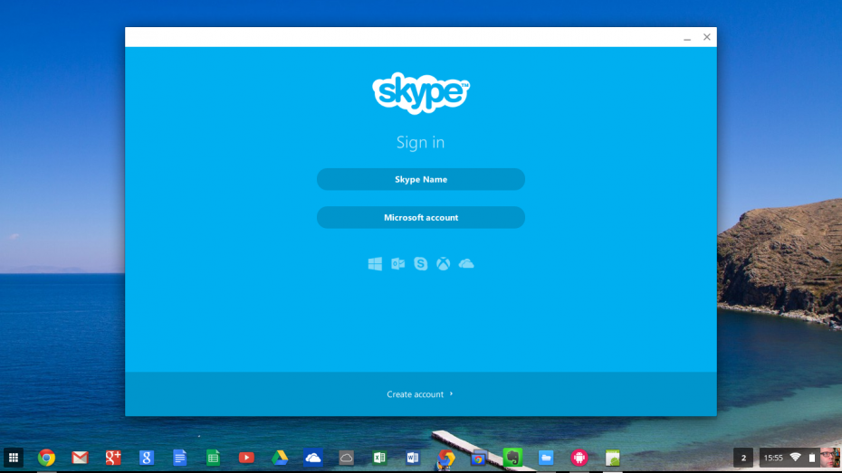 skype download for acer chromebook