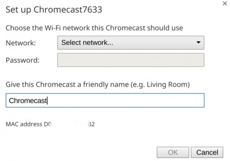 Where Is Mac Address For Chromecast