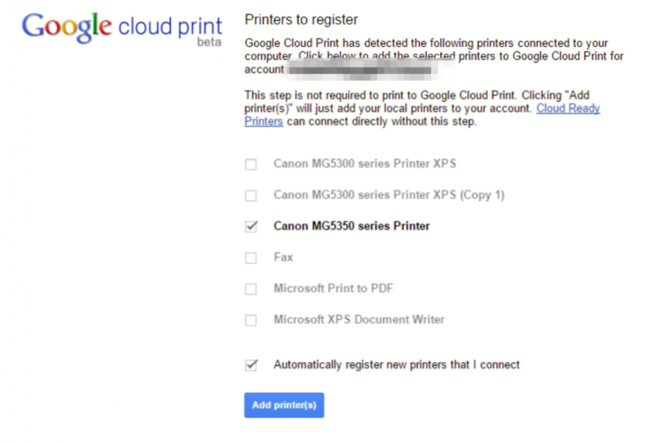 how do you connect a canon printer to a chromebook