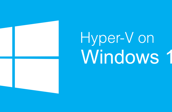 Installing Hyper-V on Windows 10 Pro
