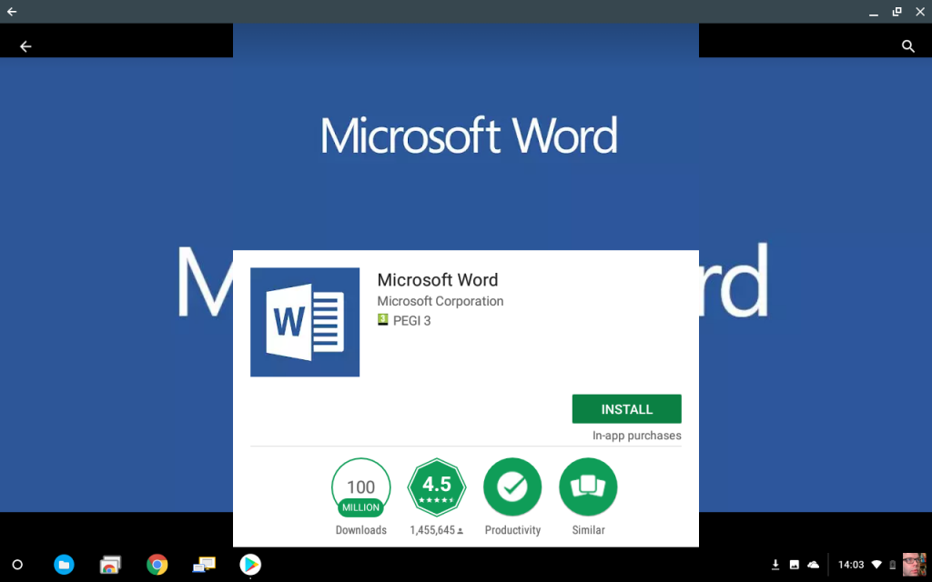 download word for chromebook