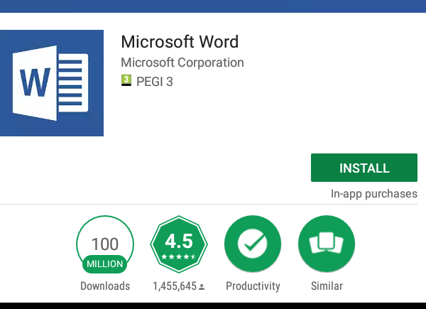 can you get microsoft word on chromebook