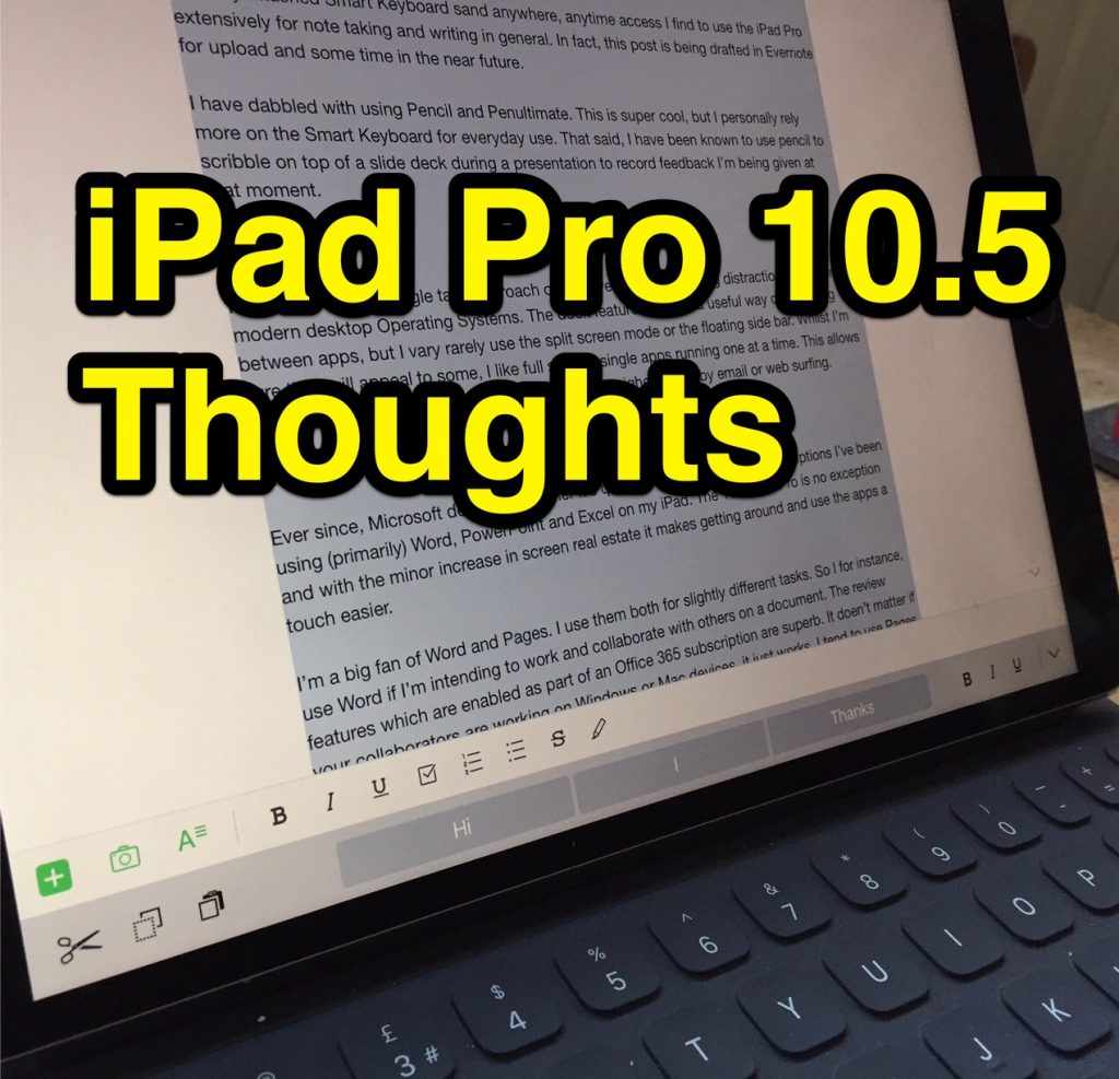 how to split screen on ipad pro 10.5