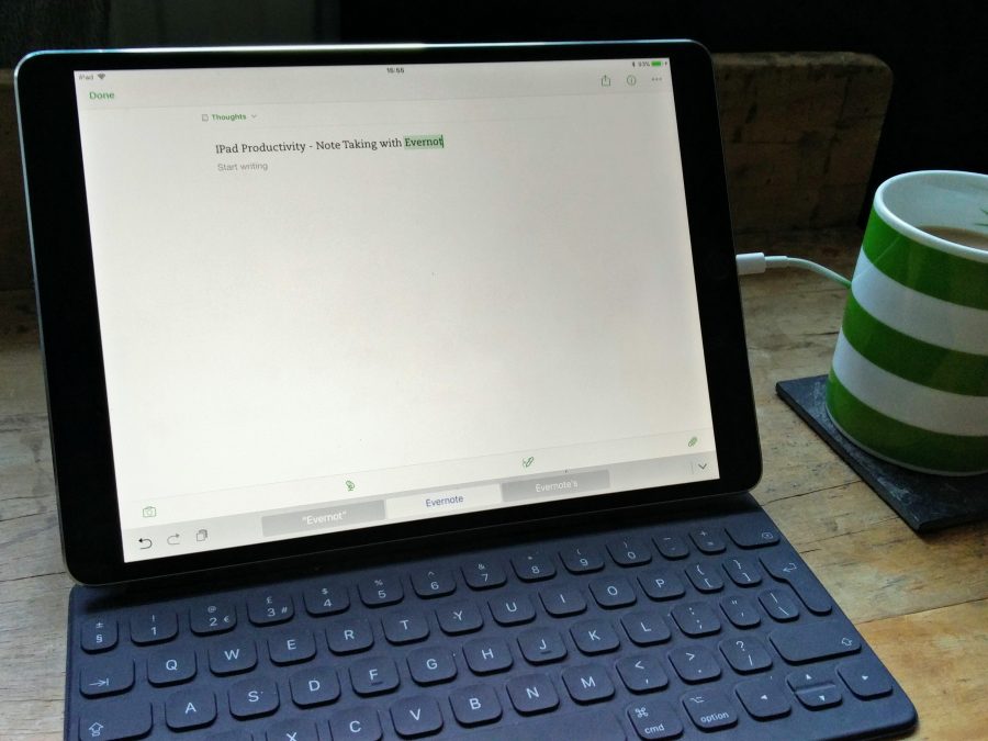 how to sync evernote ipad and computer