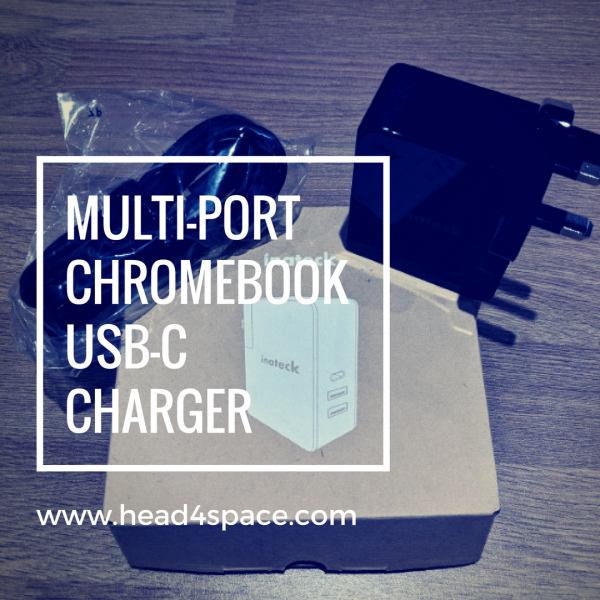 Multi-port Chromebook USB-C Charger