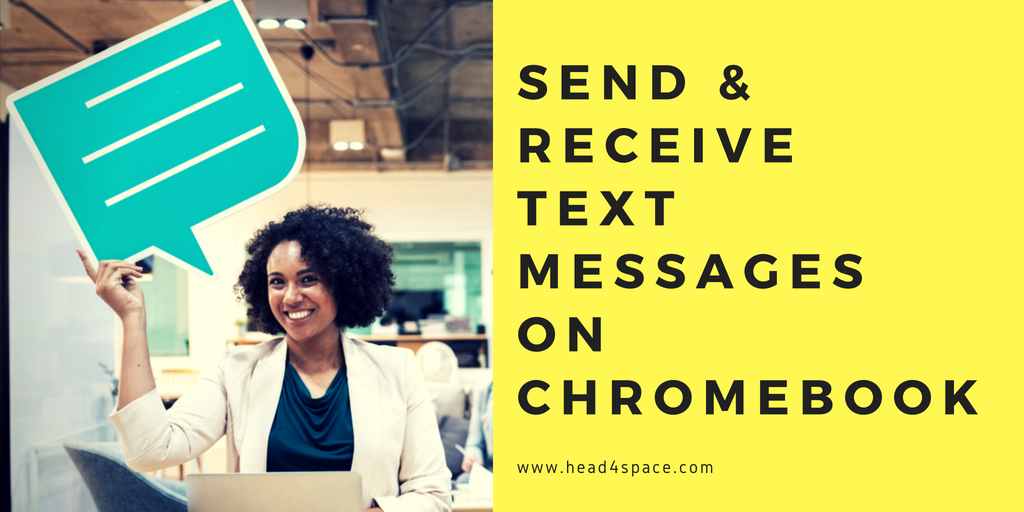 how to send imessage from chromebook